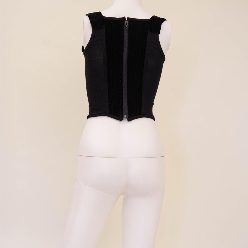 Vivienne Westwood Black Satin Corset - Picture 5 of 6